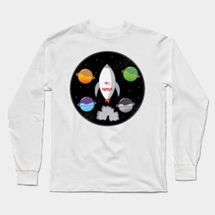 Space Travel Long Sleeve T-Shirt